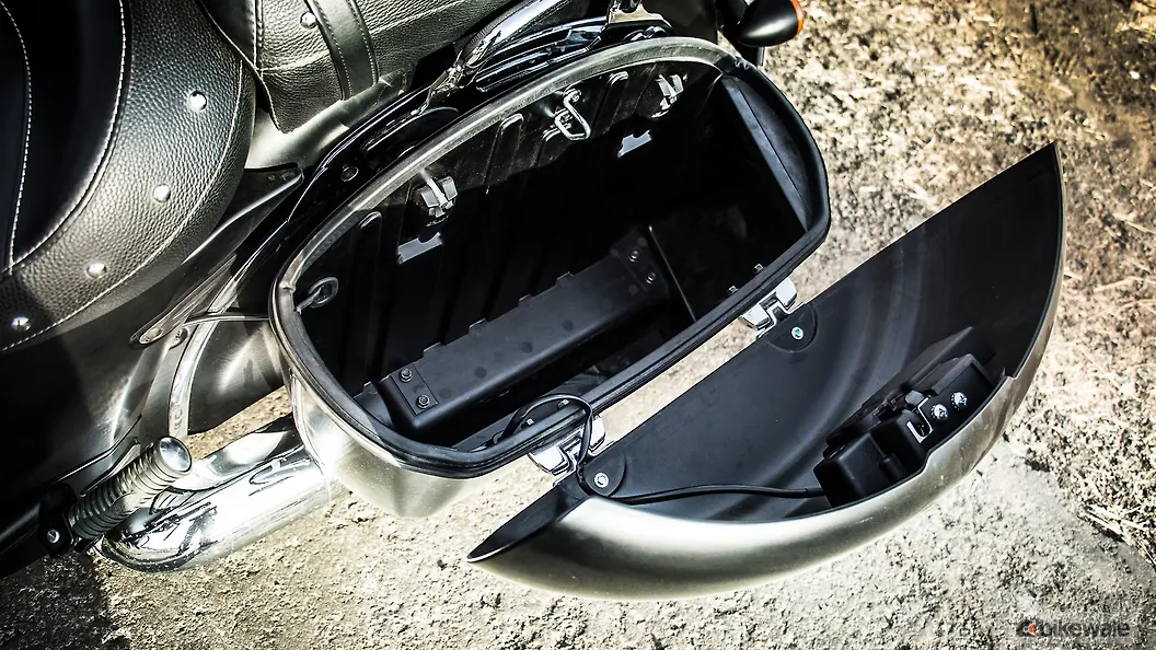 Release Tour Pack Rack Bracket For Indian Chief/Chieftain/Dark Horse 2014-2018 - Black Steel