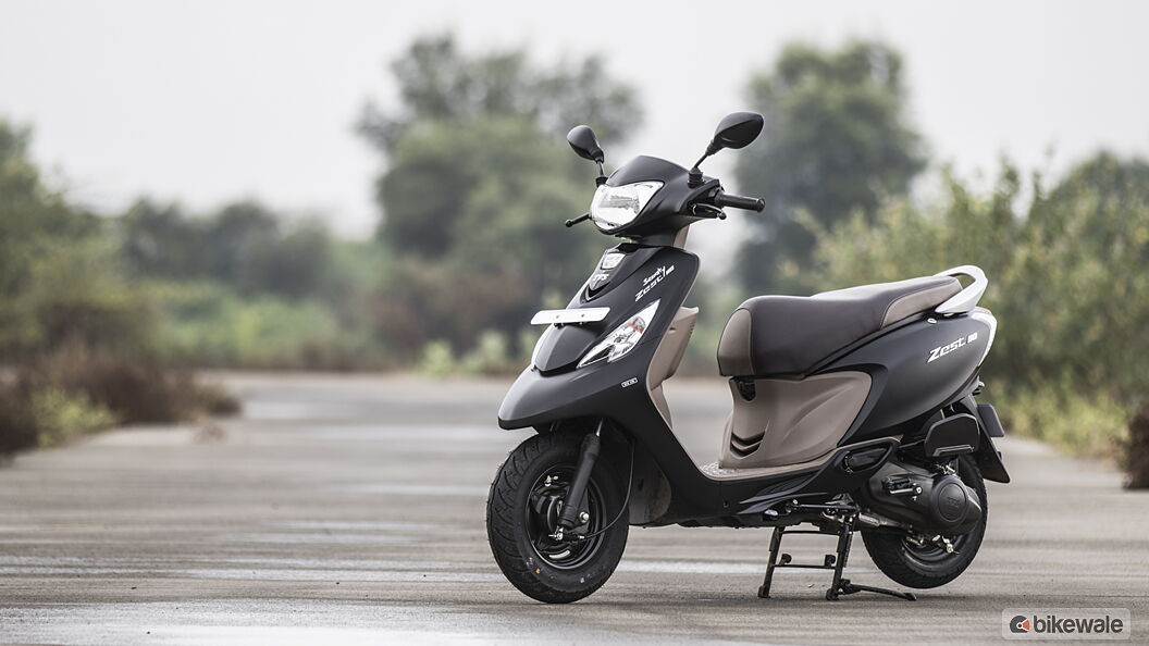 TVS Zest 110 Action Image – BikeWale