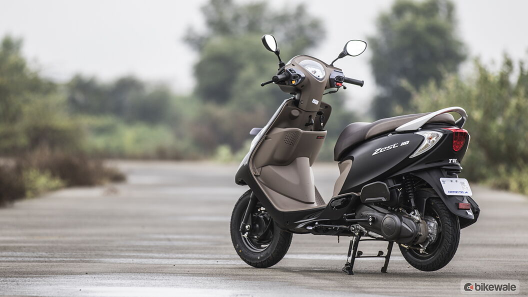 TVS Zest 110 Action Image – BikeWale