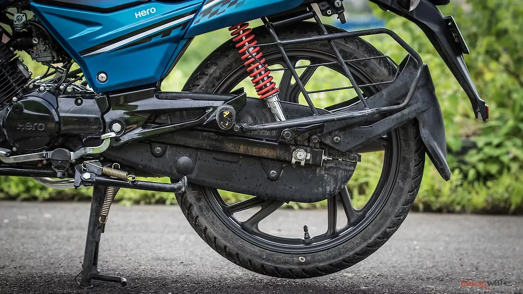 Hero Glamour Rear Wheel & Tyre Image BikeWale