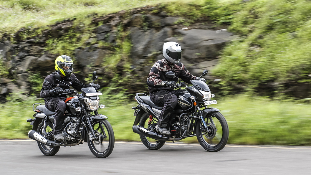 Bajaj V12 Disc vs Honda CB Shine SP: Comparison Test - BikeWale