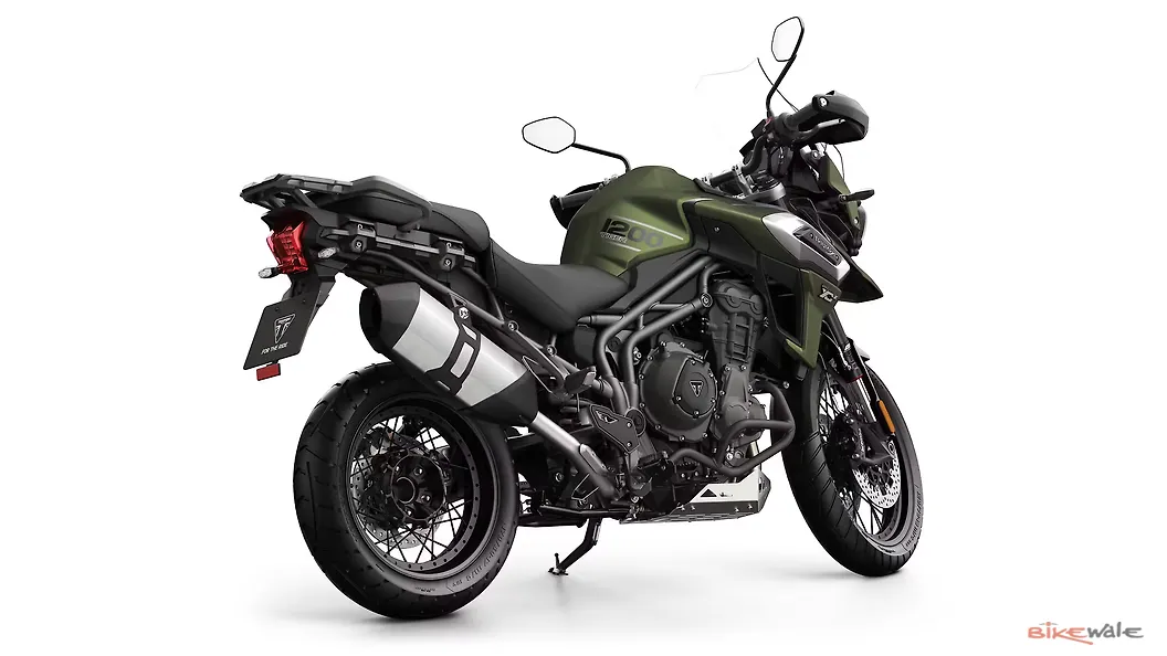 Triumph Tiger 1200 [2018-2019] Rear Three-Quarter Image – BikeWale