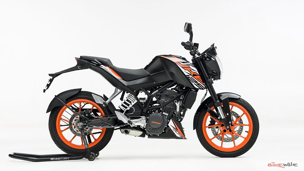 KTM 125 Duke [2021] Side Image – BikeWale