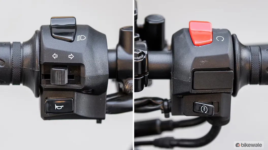 Suzuki Gixxer SF 250 Switchgear