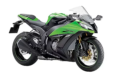 Kawasaki Ninja ZX-10R [2015] Front Three-Quarter Image