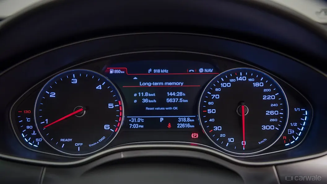 A6 [2015-2019] Instrument Cluster Image, A6 [2015-2019] Photos in India ...