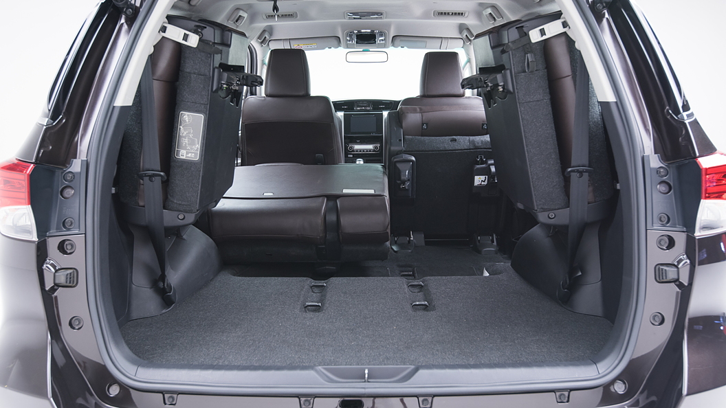 Toyota Fortuner Photo, Boot Space Image - CarWale