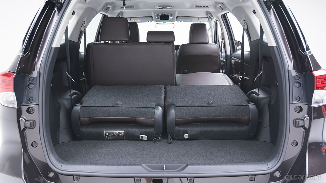 Toyota Fortuner Photo, Boot Space Image - CarWale