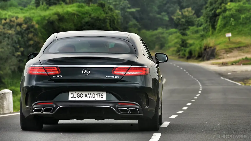 Benz S Class Rear View S-Coupe Rear View Image, S-Coupe Photos in India - CarWale