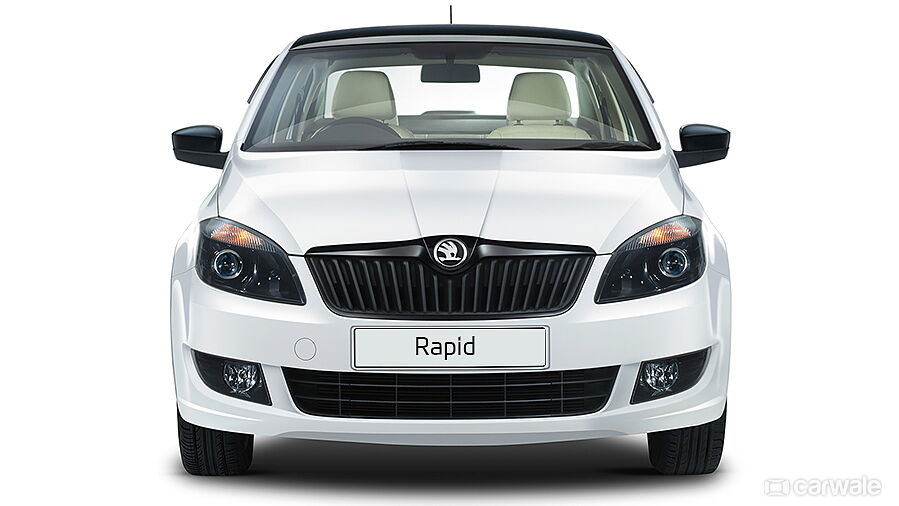 Discontinued Skoda Rapid 2015 Front View