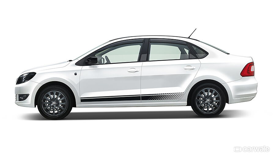 Discontinued Skoda Rapid 2015 Left Side View