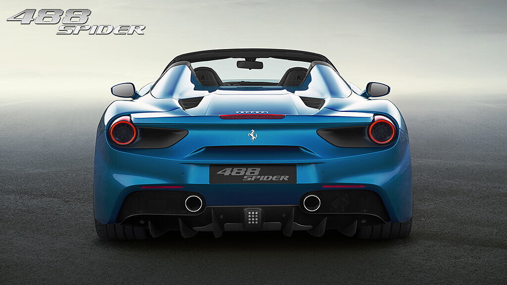 Ferrari 488 Photo Rear View Image Carwale