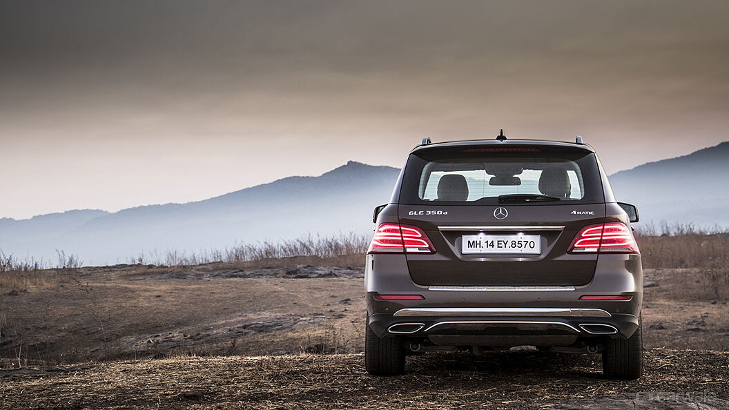 Discontinued Mercedes-Benz GLE 2015 Rear View