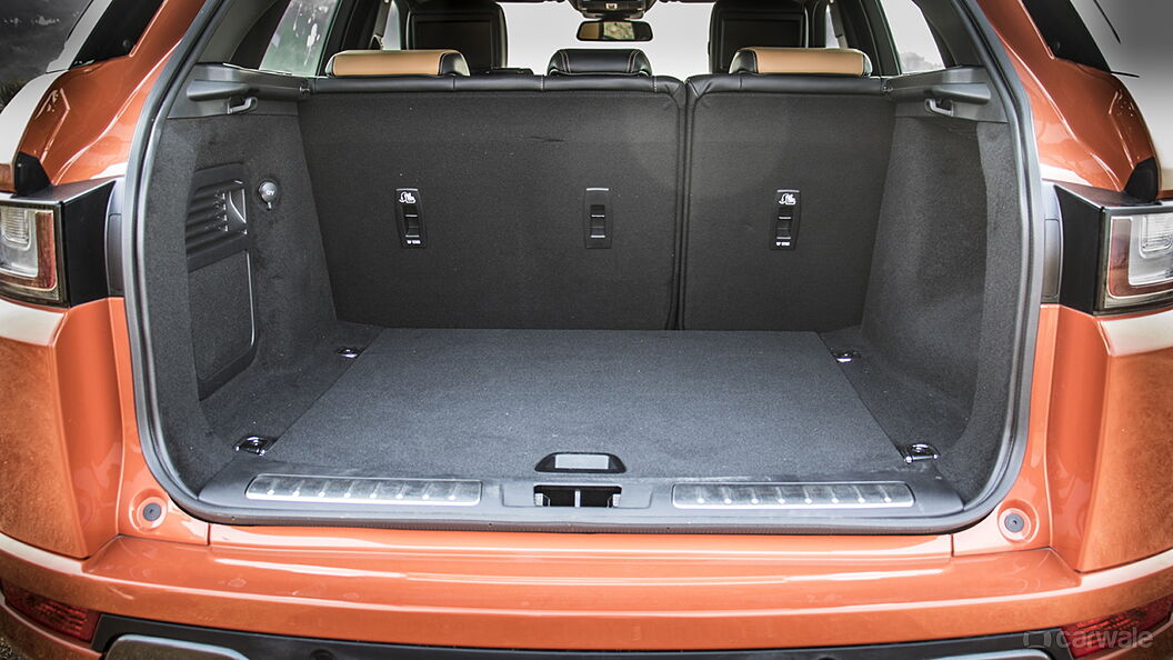 Discontinued Land Rover Range Rover Evoque 2015 Boot Space