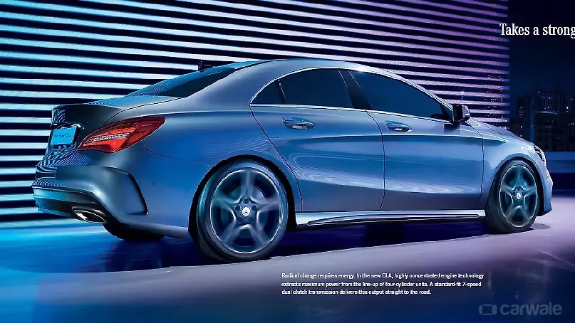 CLA Right Rear Three Quarter Image, CLA Photos in India - CarWale