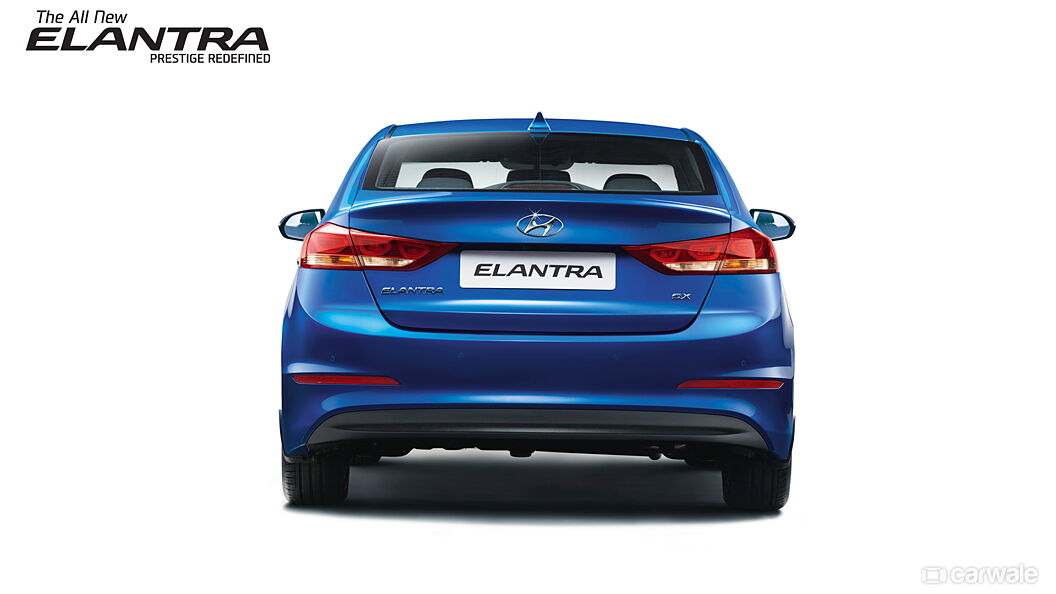 Discontinued Hyundai Elantra 2016 Rear View