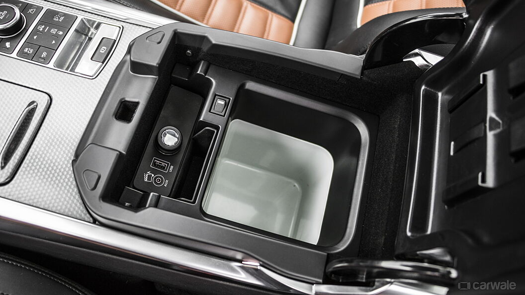 Range rover sport refrigerator compartment