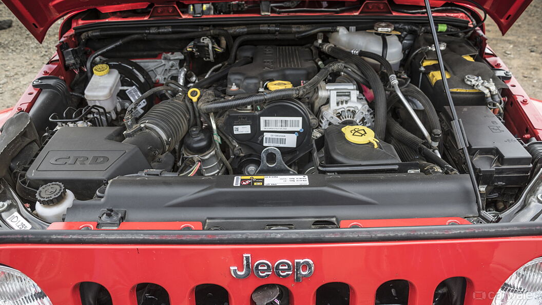 Discontinued Jeep Wrangler 2016 Engine Bay