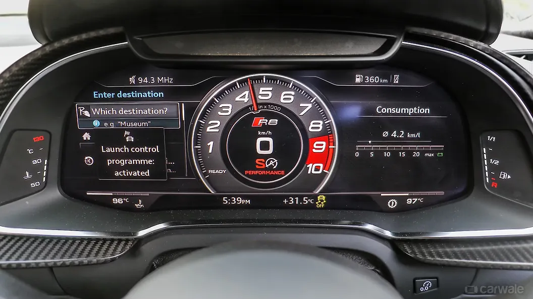 Audi R8 Photo, Instrument Panel Image - CarWale