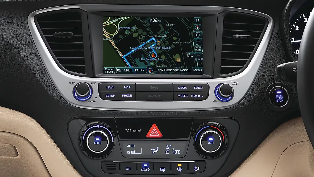 Hyundai Verna Photo Interior Image Carwale