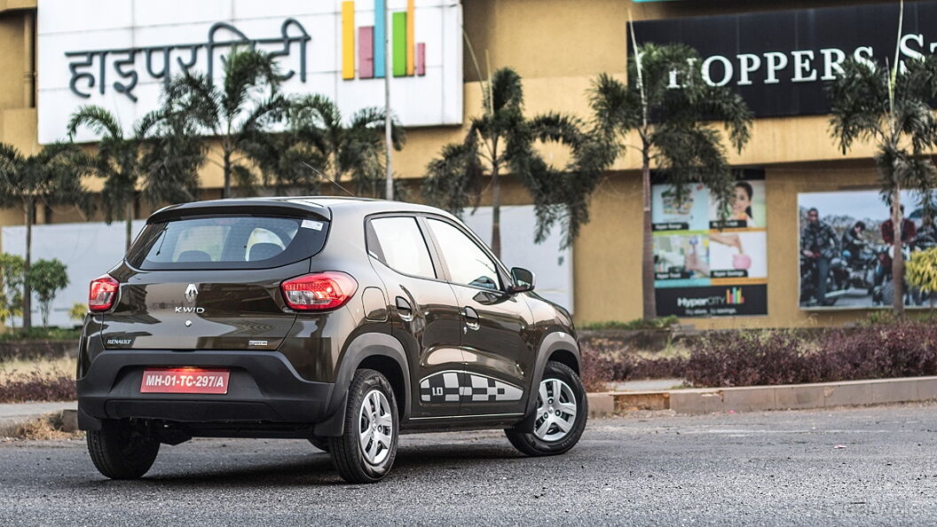 Discontinued Renault Kwid 2015 Right Rear Three Quarter