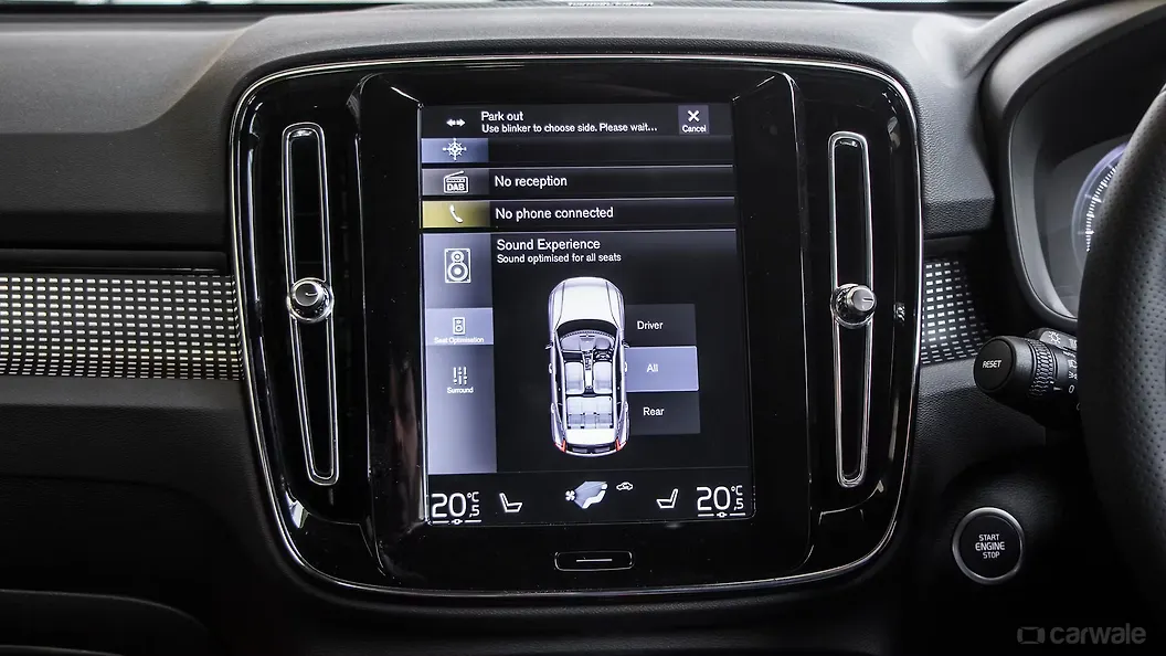 Volvo XC40 Photo, Music System Image CarWale