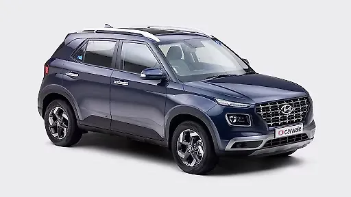 Hyundai Venue Denim Blue Colour, 10 Venue Colour Images - CarWale