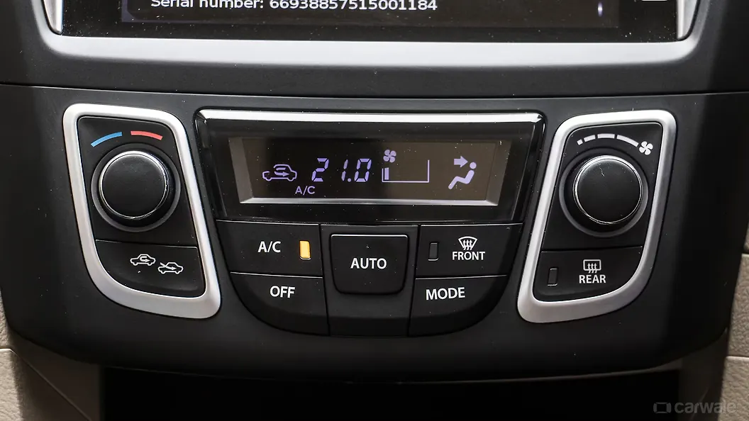 Ciaz AC Console Image, Ciaz Photos in India CarWale