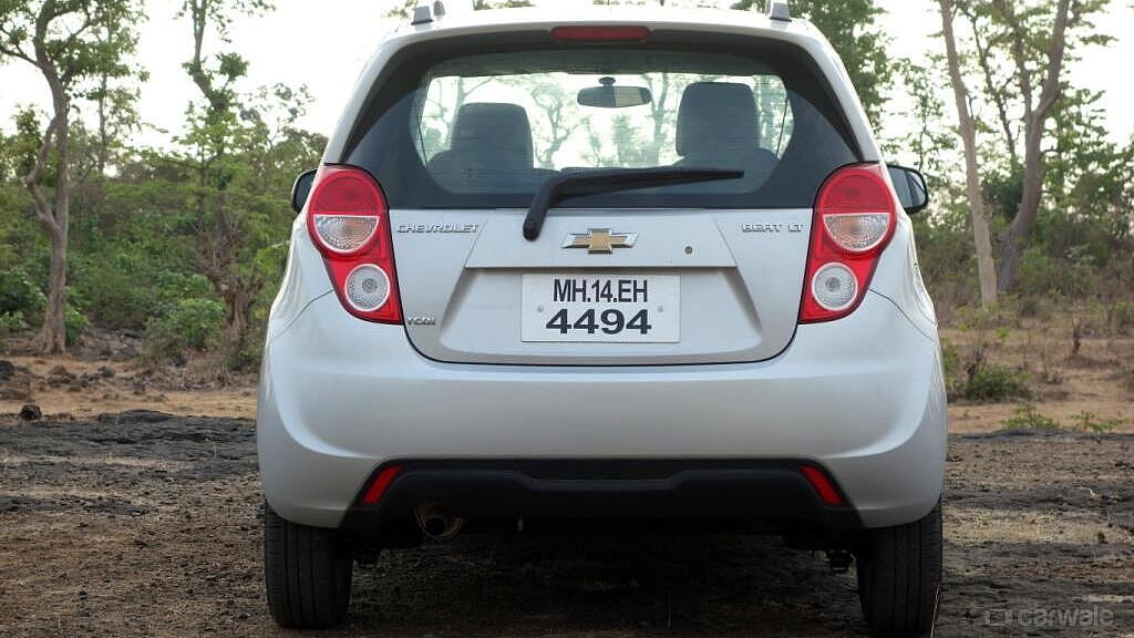 Discontinued Chevrolet Beat 2014 Rear View