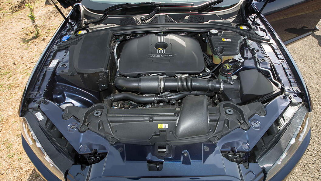 jaguar xf engine cover