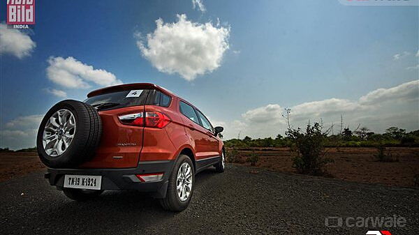 Discontinued Ford EcoSport 2013 Rear View