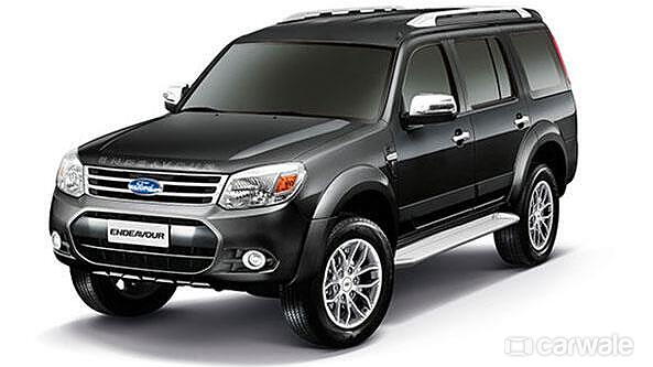 Discontinued Ford Endeavour 2014 Left Front Three Quarter