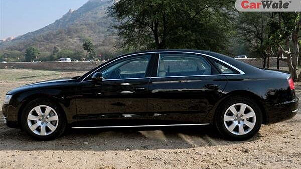 Discontinued Audi A8 L 2011 Left Side View