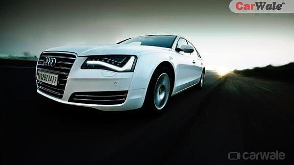 Discontinued Audi A8 L 2011 Front View