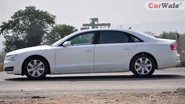 Discontinued Audi A8 L 2011 Left Side View