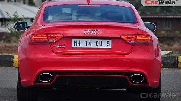 Discontinued Audi RS5 2012 Rear View