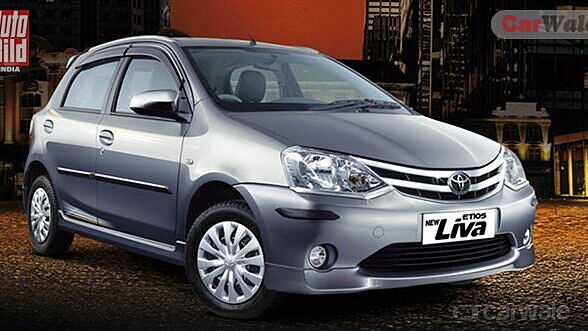 Discontinued Toyota Etios Liva 2013 Front View
