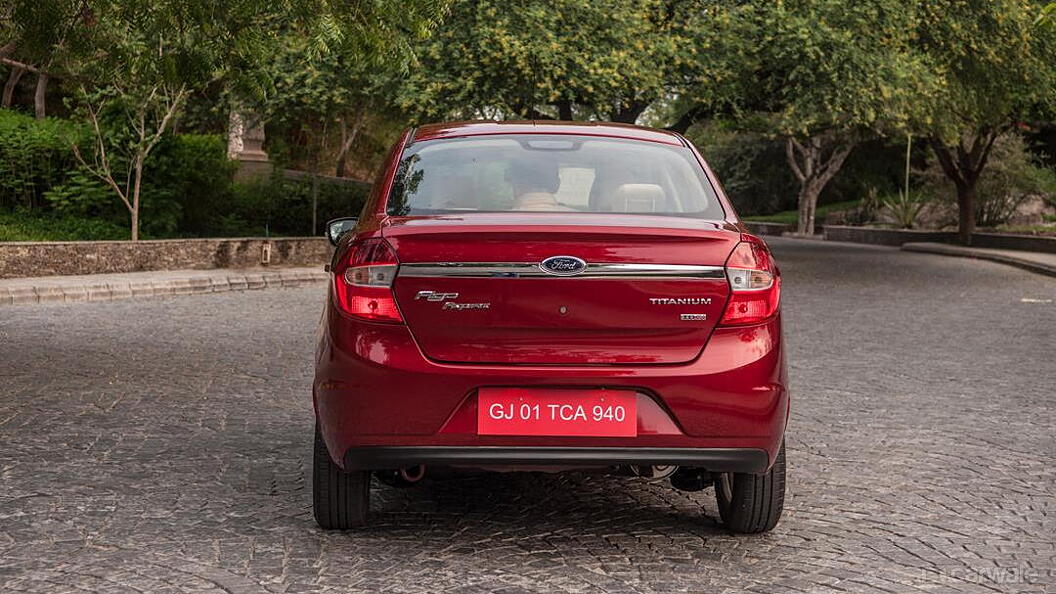 Discontinued Ford Aspire 2015 Rear View