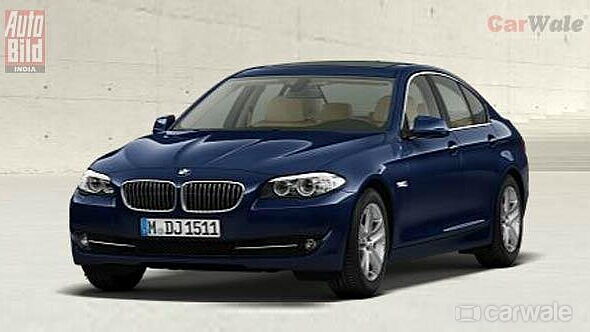 Discontinued BMW 5 Series 2013 Left Front Three Quarter