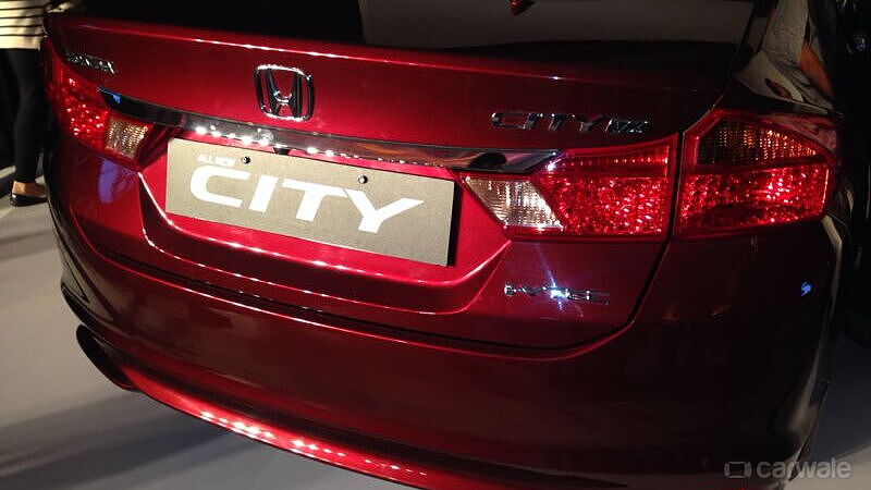 Discontinued Honda City 2014 Rear View