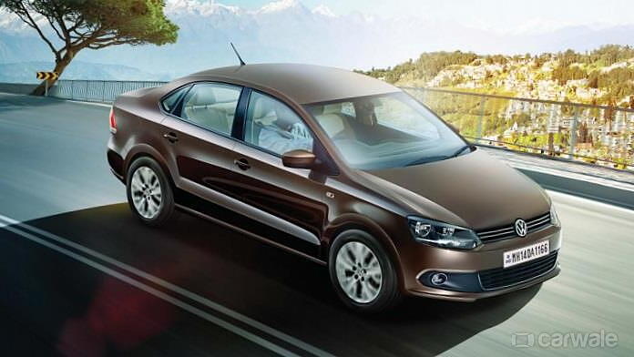 Discontinued Volkswagen Vento 2014 Right Front Three Quarter