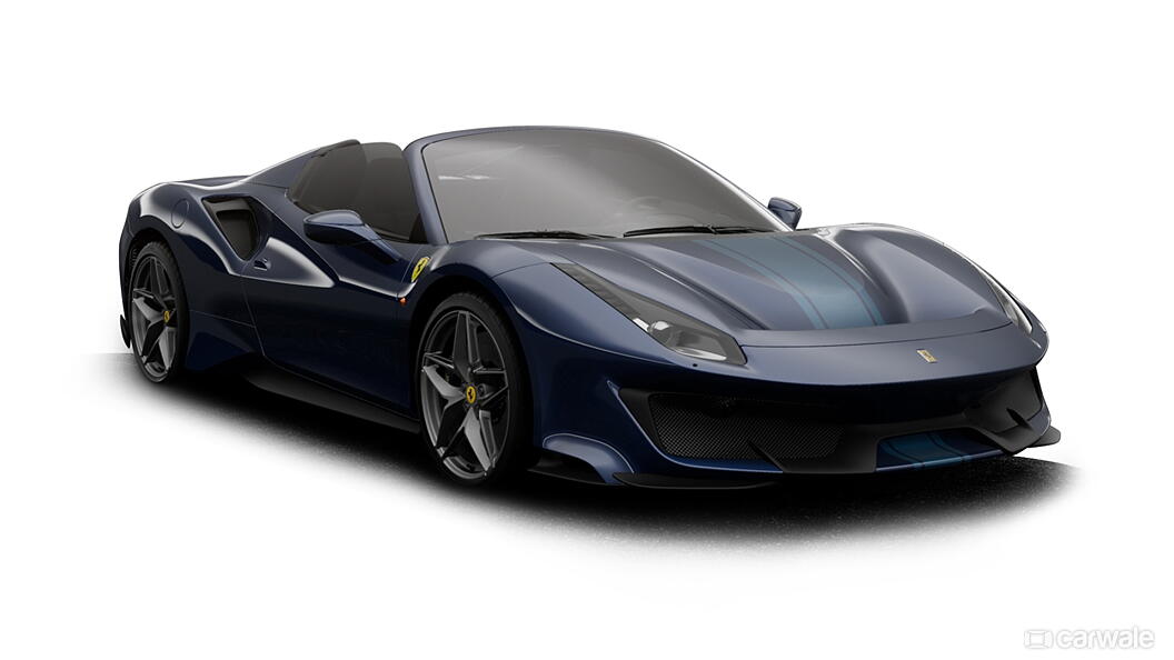 Ferrari 488 Blu Tour De France Colour - CarWale