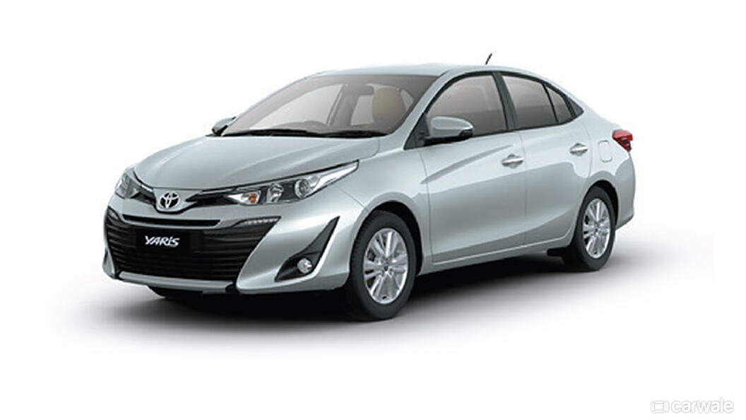 Toyota Yaris Silver Metallic Colour - CarWale