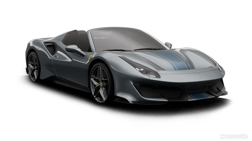 Ferrari 488 Grigio Titanio Colour - CarWale