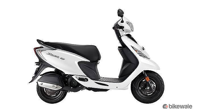 TVS Zest 110 Pearl White Colour, Zest 110 Colours in India – BikeWale