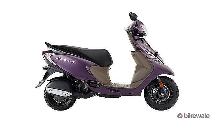 TVS Zest 110 Purple Colour, Zest 110 Colours in India – BikeWale