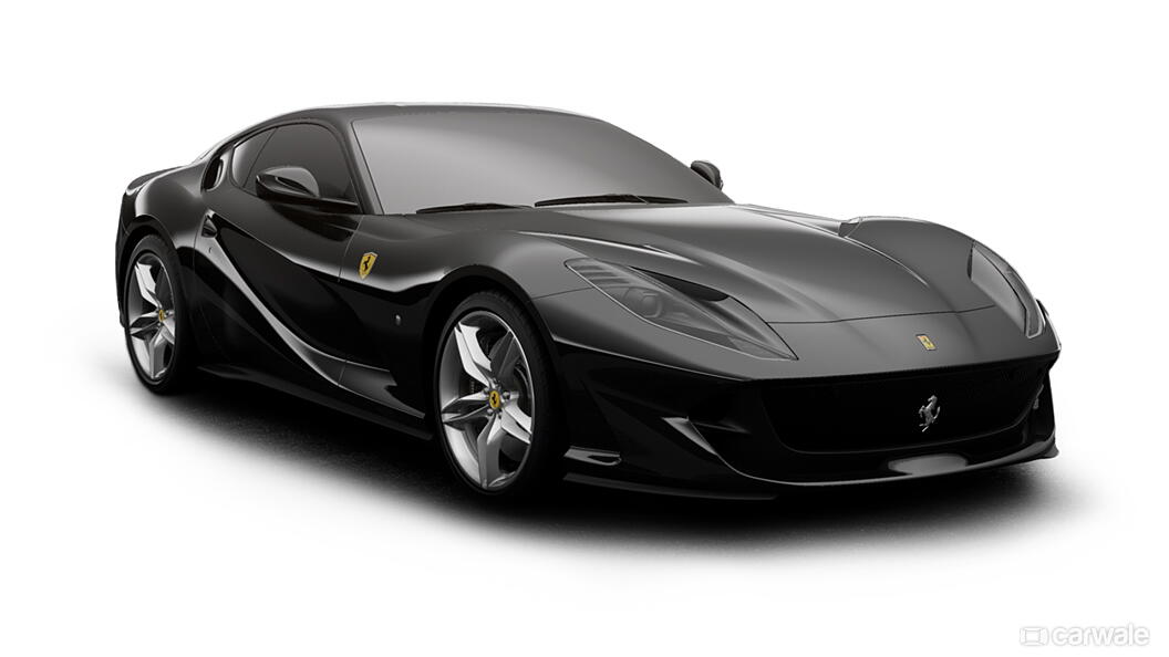 Ferrari 812 Nero Daytona Colour - CarWale