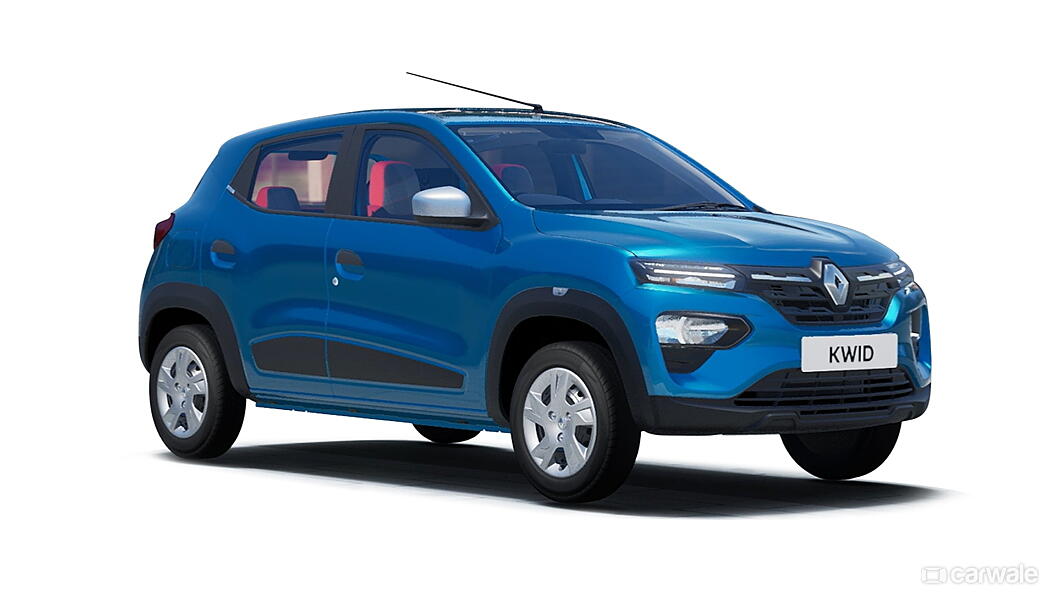 Renault Kwid Zanskar Blue Colour - CarWale