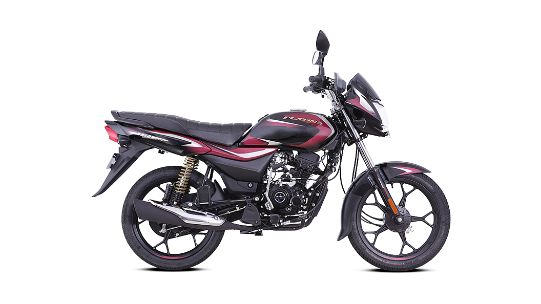 Bajaj platina discount self motor price