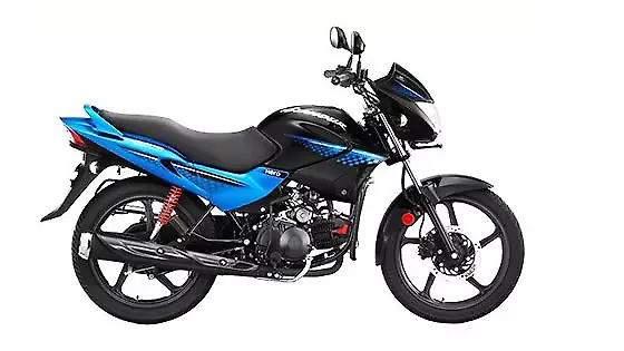 Black with Techno Blue